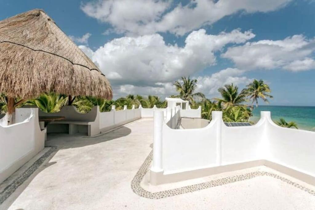 Luxury 5-Br Beachfront Home In Tulum Casa Sofia Gato Zewnętrze zdjęcie