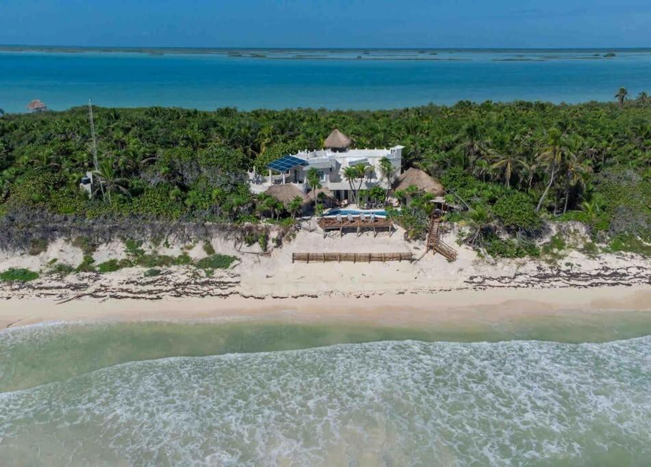 Luxury 5-Br Beachfront Home In Tulum Casa Sofia Gato Zewnętrze zdjęcie