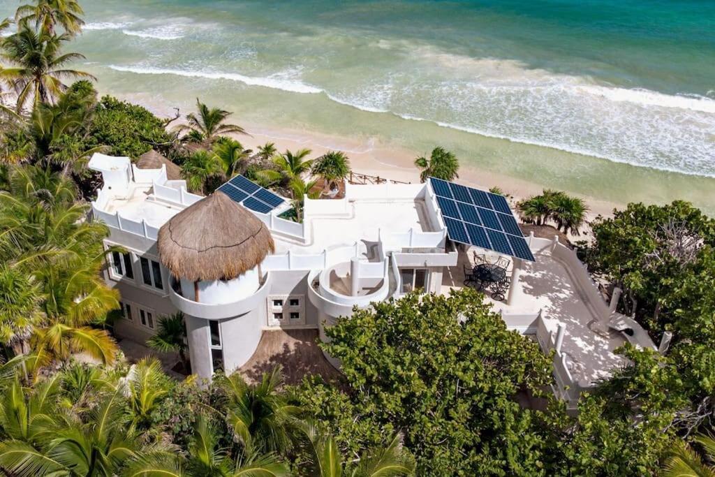 Luxury 5-Br Beachfront Home In Tulum Casa Sofia Gato Zewnętrze zdjęcie