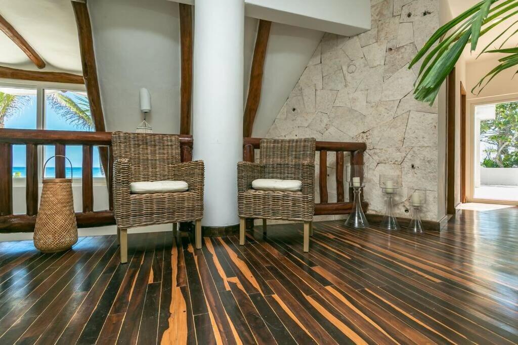 Luxury 5-Br Beachfront Home In Tulum Casa Sofia Gato Zewnętrze zdjęcie