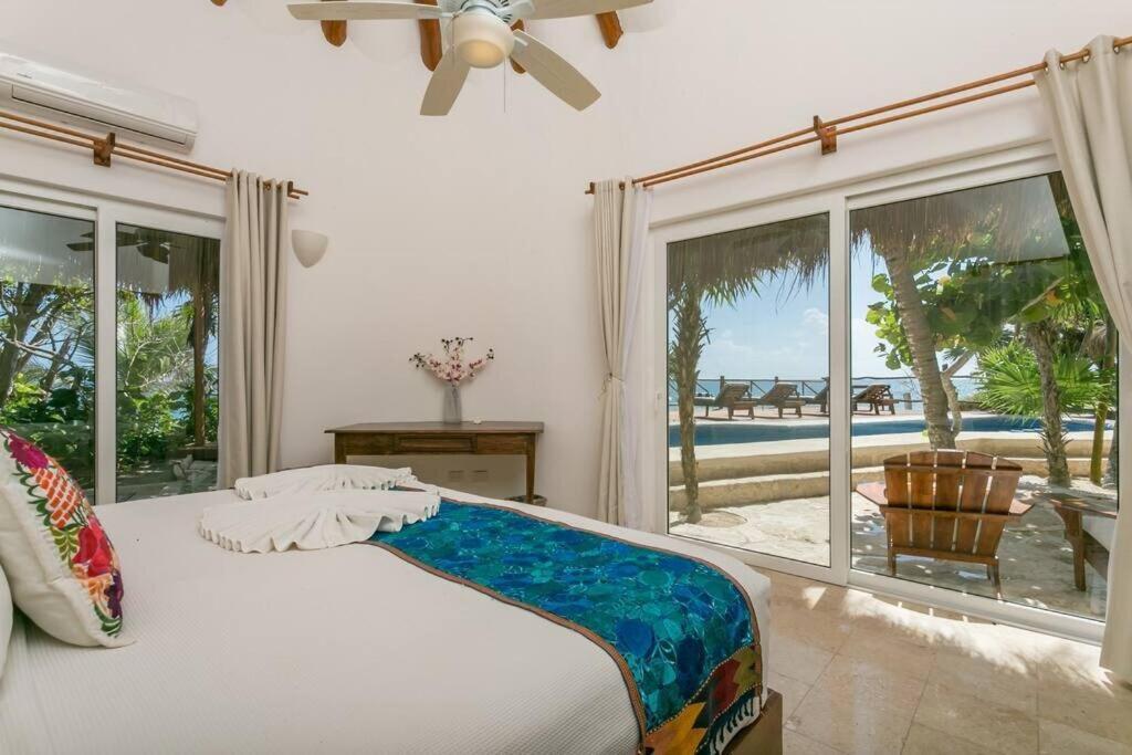 Luxury 5-Br Beachfront Home In Tulum Casa Sofia Gato Zewnętrze zdjęcie