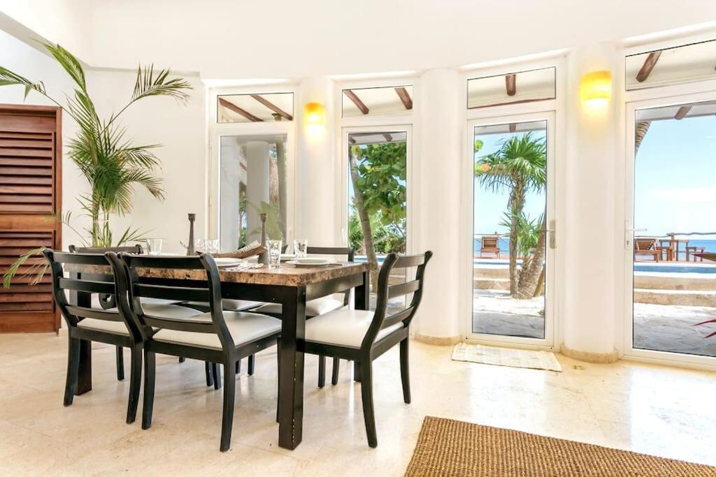 Luxury 5-Br Beachfront Home In Tulum Casa Sofia Gato Zewnętrze zdjęcie