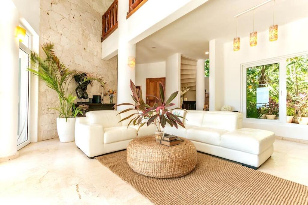 Luxury 5-Br Beachfront Home In Tulum Casa Sofia Gato Zewnętrze zdjęcie