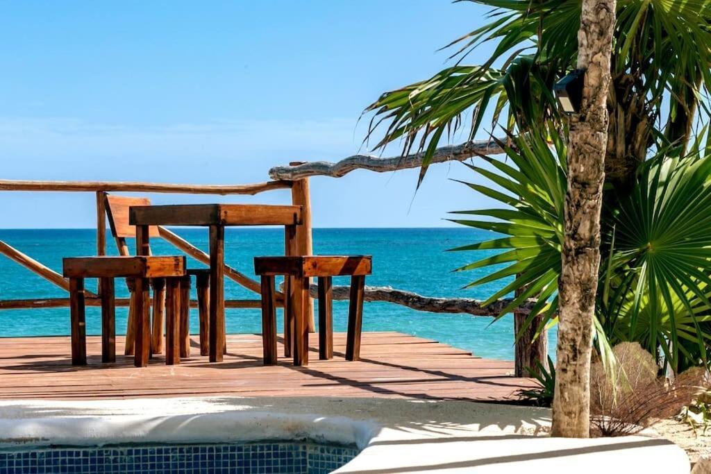 Luxury 5-Br Beachfront Home In Tulum Casa Sofia Gato Zewnętrze zdjęcie